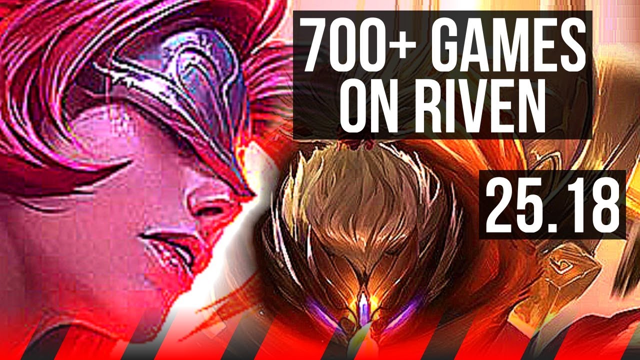 RIVEN vs JAX (TOP) | 6k comeback, 700+ games | KR Master | 25.18