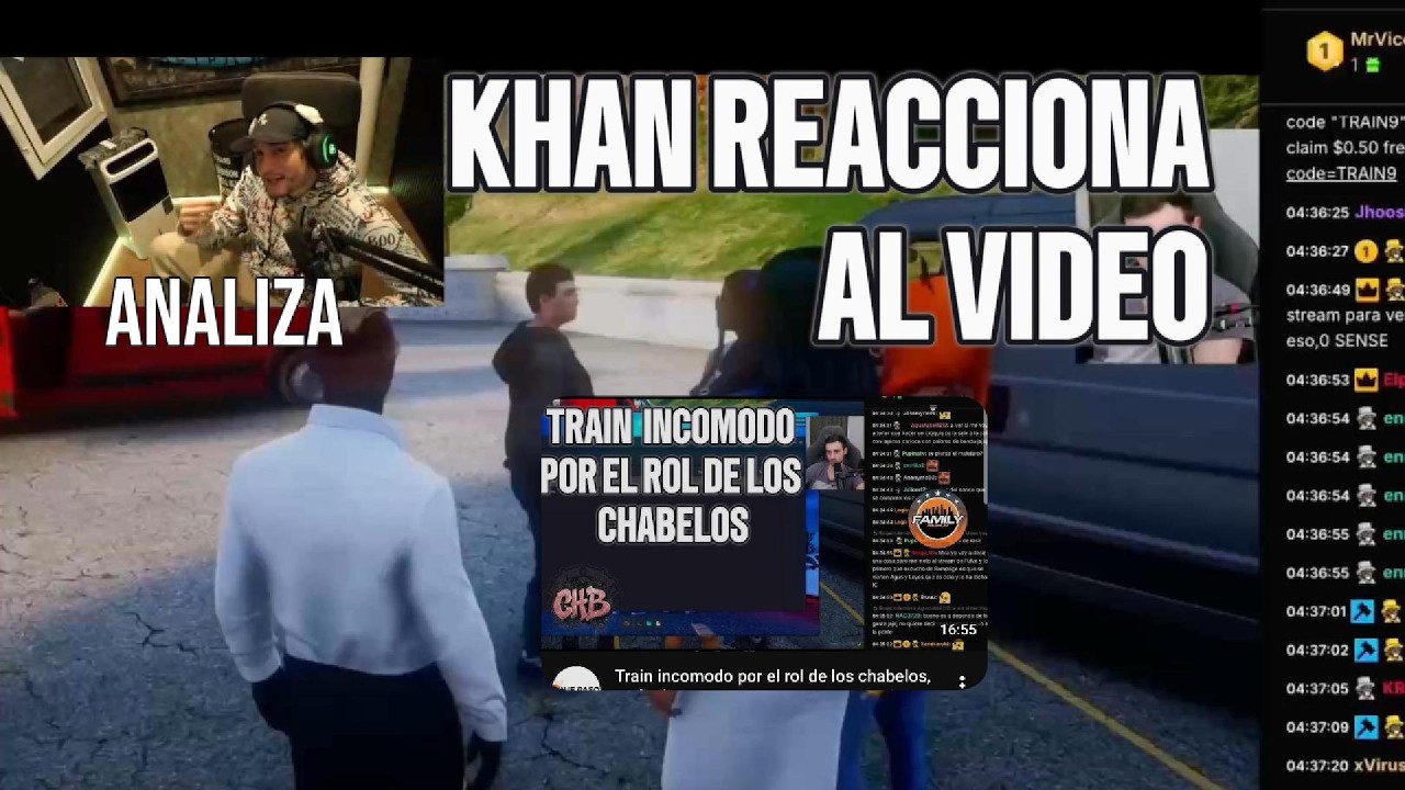 Khan reacciona al video del rol de los chabelos | Analisis | Family RP 2.0