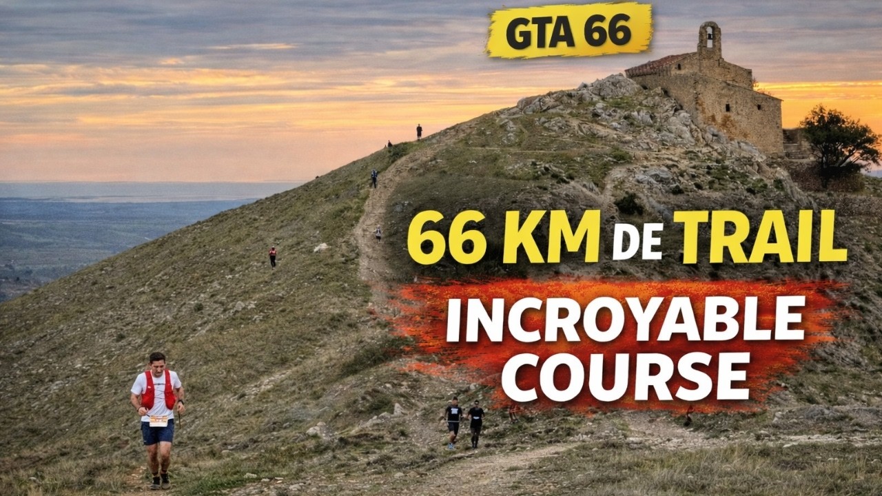 Je cours la GTA 66 (66 km de trail)… et la fin est incroyable !