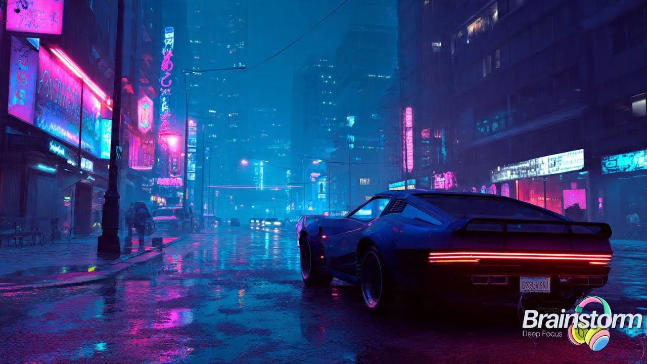 Ultimate Slide Synthwave - Focus Music for Brain Power