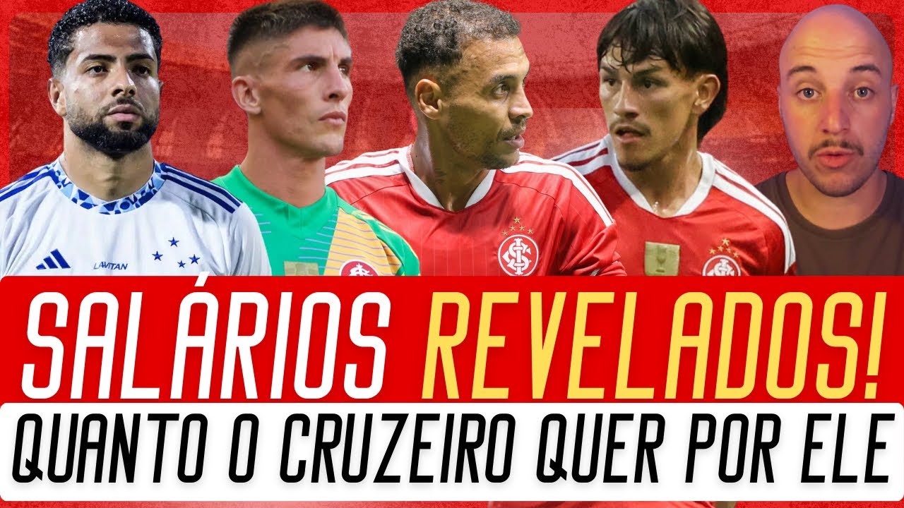 💣🔴 REVELADOS OS SALÁRIOS DO INTER EM 2026 | O VALOR PARA CONTRATAR O ZAGUEIRO JOÃO MARCELO