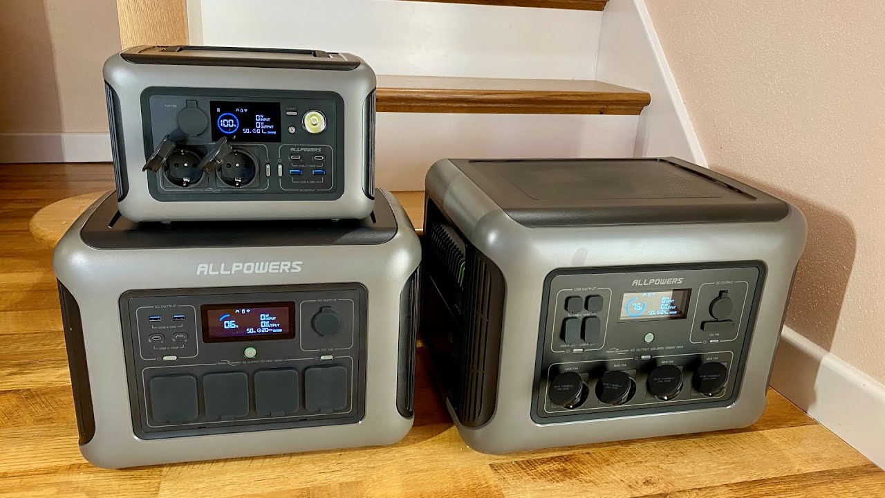 🔋 Allpowers R-Series – Ce Generator Solar Alegi? Comparație R600 vs R1500 vs R2500