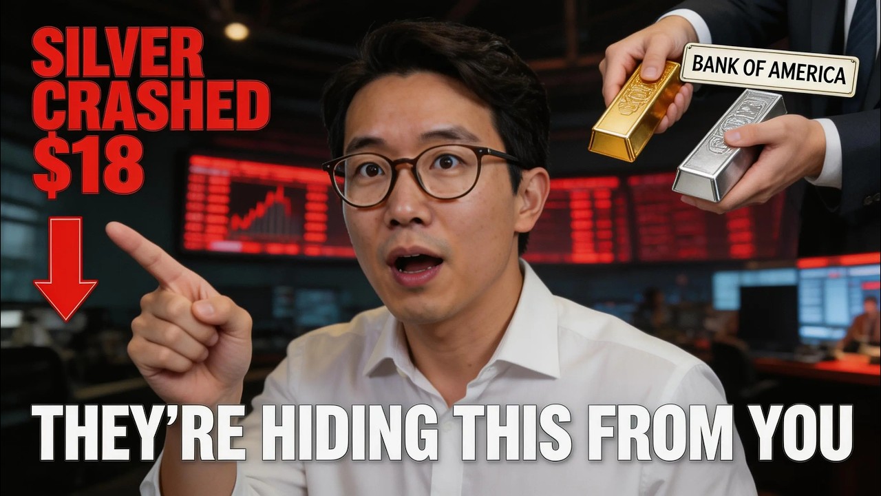They Told You Silver Was Fine. Then It Dropped $18 in Two Days. Here's What They're Not Saying