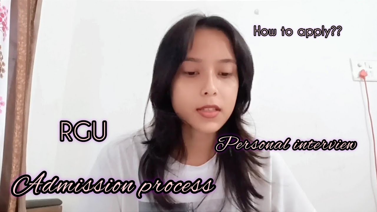 Admission process in Royal global University//personal interview🙁