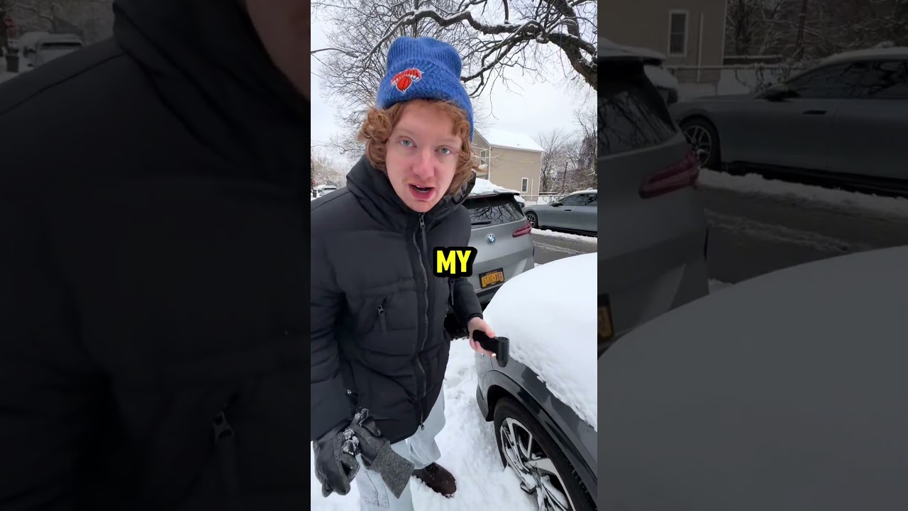 Подарок в виде снегоуборочной машины 🌨️