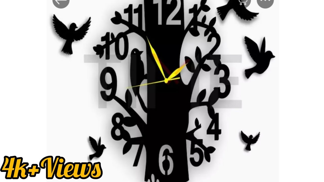 3D Wooden Wall Clock Unboxing From Daraz.Pk