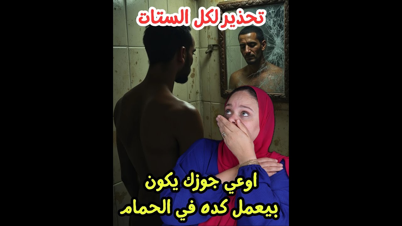 تحذير لكل الستات ! اوعي جوزك يكون بيعمل كده في الحمام ؟