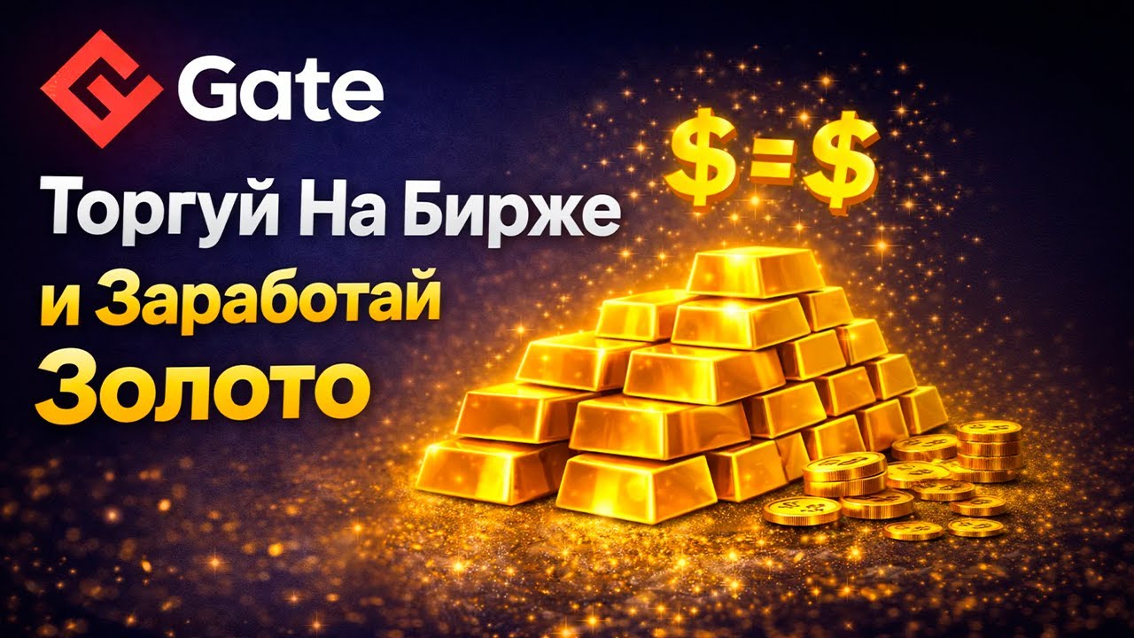 Gate - Торгуй На Бирже и Зарабатывай Золото