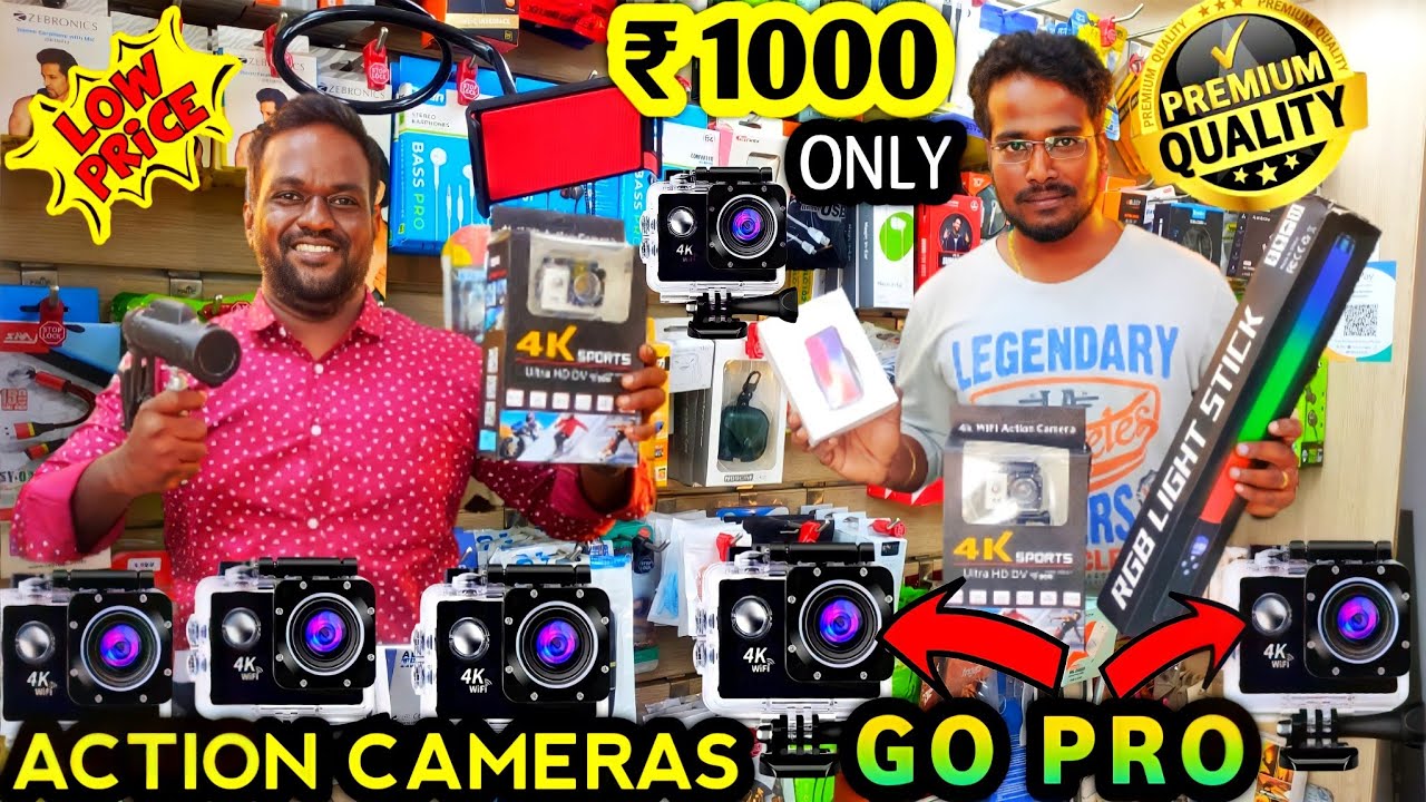 GOPRO இவ்வளவு சீப்பா!! | LOW PRICE ACTION CAMERAS IN CHENNAI | SMART GADGETS SHOP