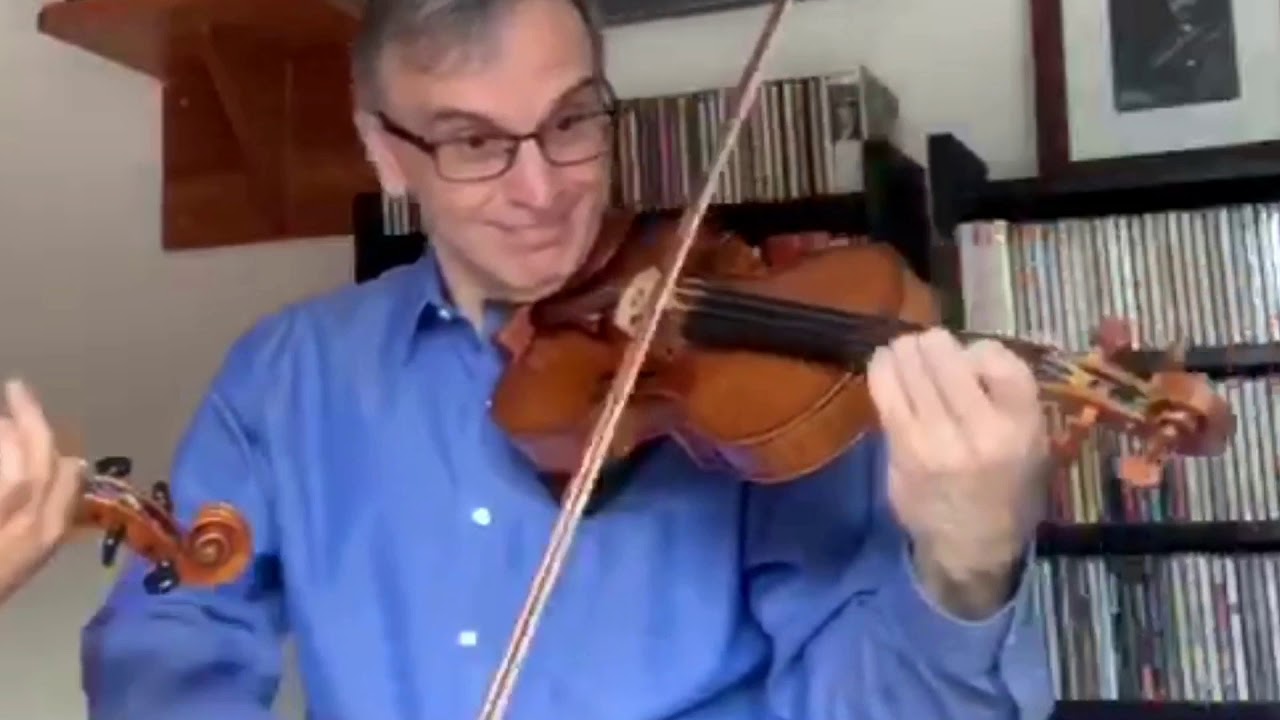 Bach Double Concerto:  Adele Anthony, Gil Shaham, Colin & Eric Jacobsen