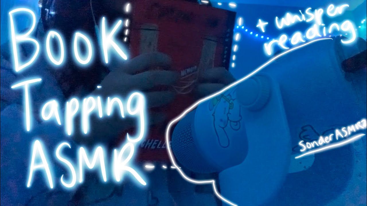 Whispered Book tapping ASMR [My Favorite Books]