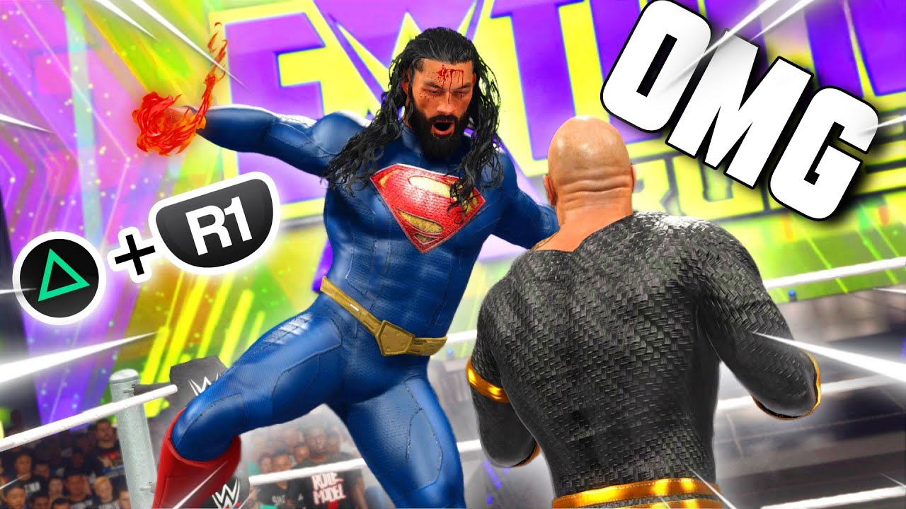 WWE Superstars as Superheroes in WWE 2K24 !!!