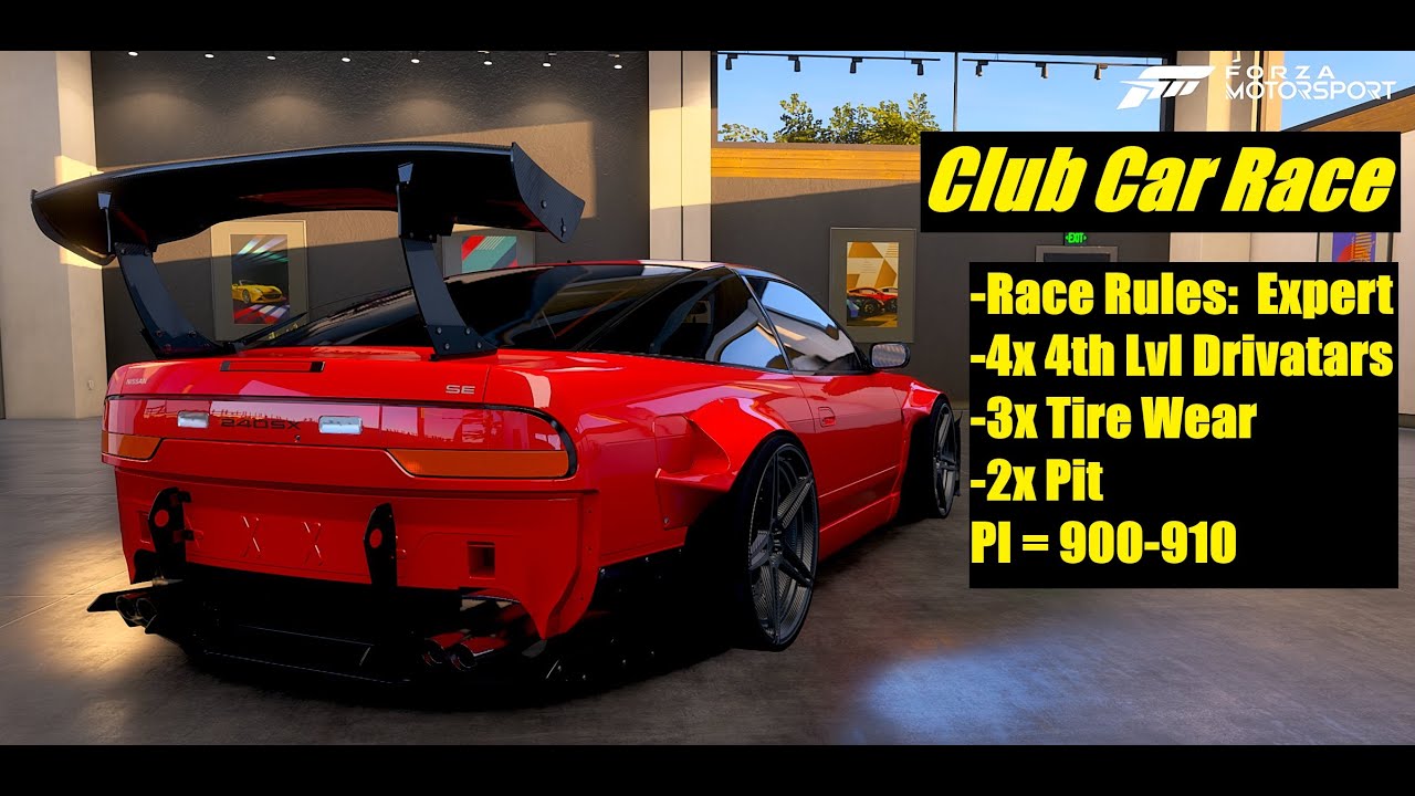 Club Car Race - New Format!! Expert Rules and Battle for 1st! (See Desc)