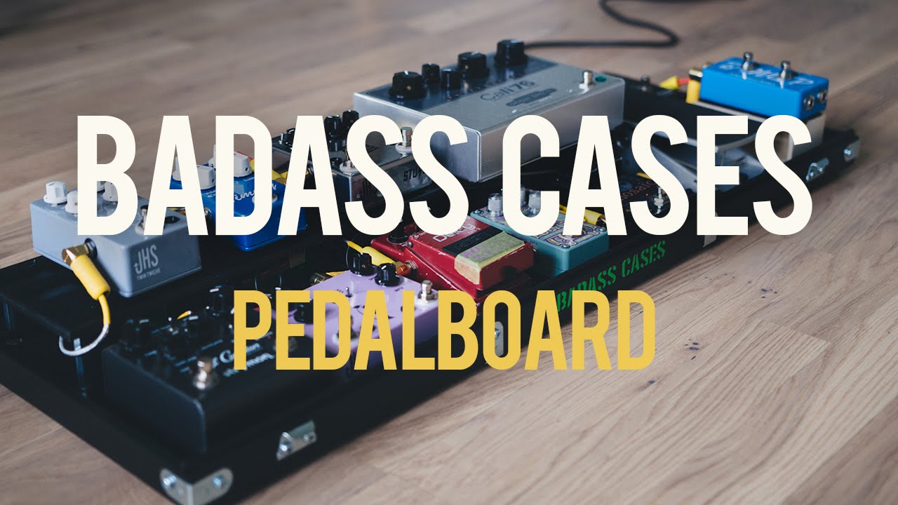 Badass Cases Pedalboard build - Unboxing, assembly and test