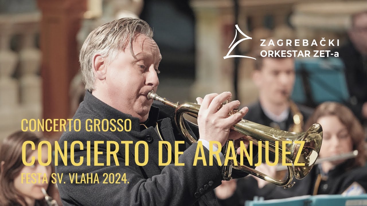 Joaquín Rodrigo, arr. Bolton: CONCIERTO DE ARANJUEZ - Zagrebački orkestar ZET-a