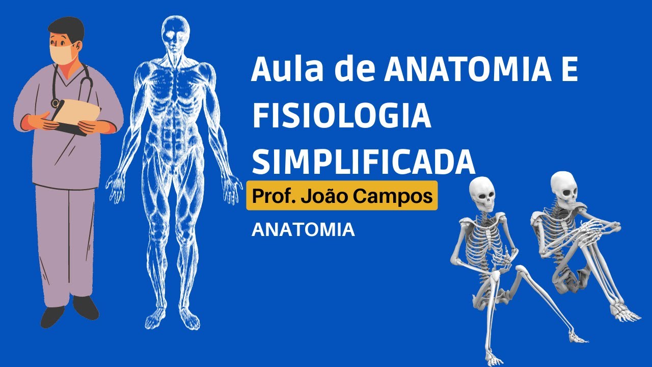 Aula de Anatomia e Fisiologia Humana  - Prof. João Paulo Campos