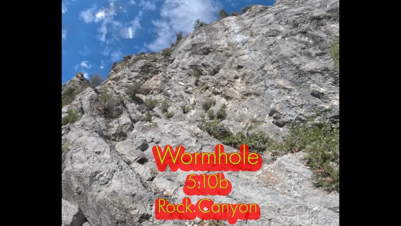 Wormhole 5.10b - Rock Canyon, Milky Way, Provo, Utah
