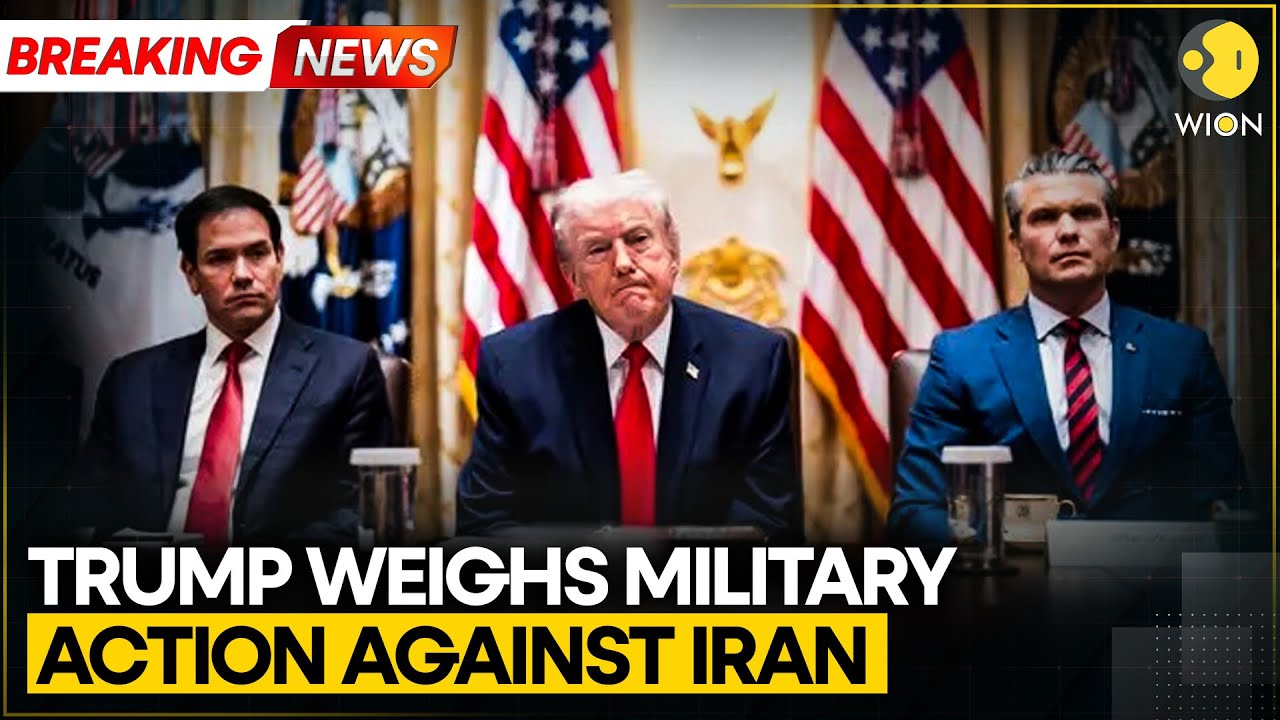 BREAKING: Trump Weighs Military Action Against Iran | WION