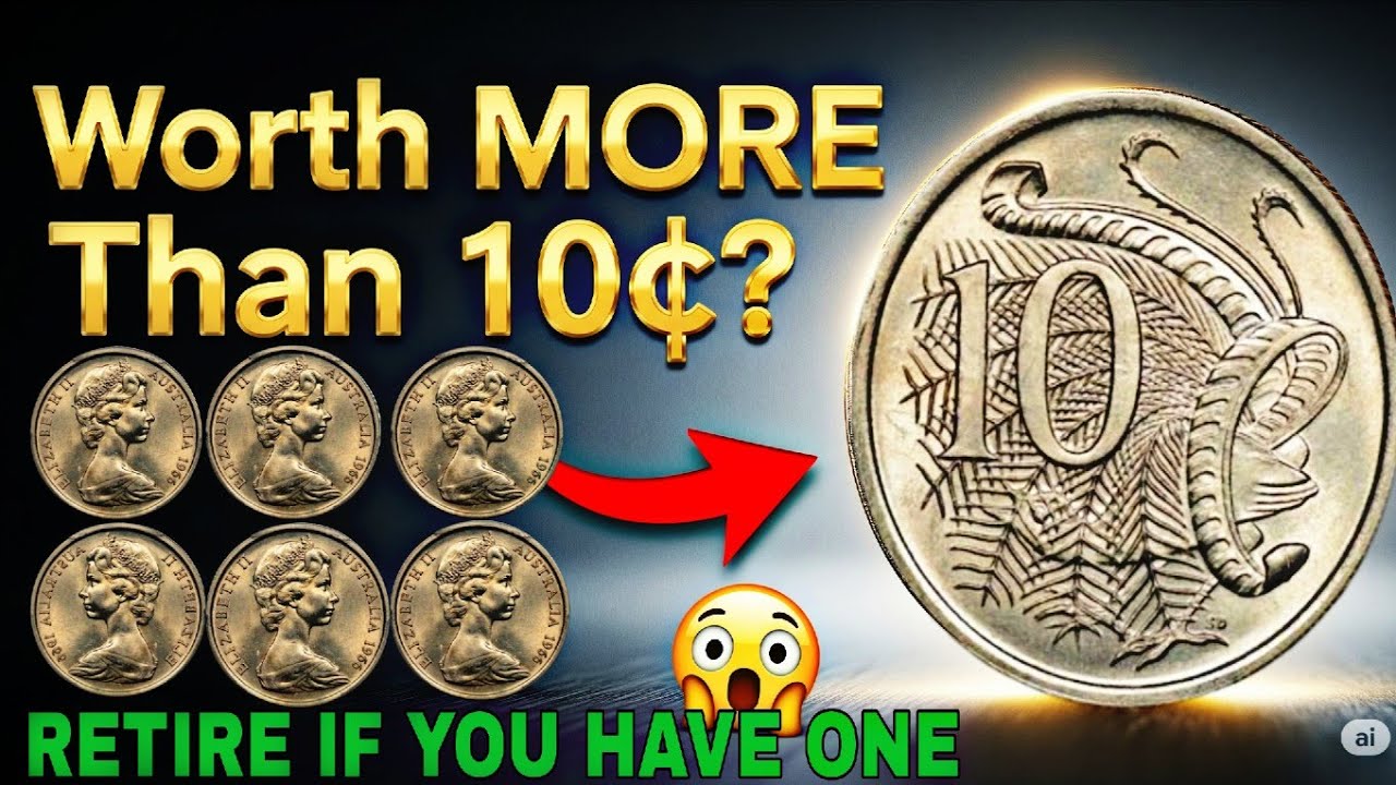 Top 5 Valuable Australian 10 Cent Coins You Might Already Have!