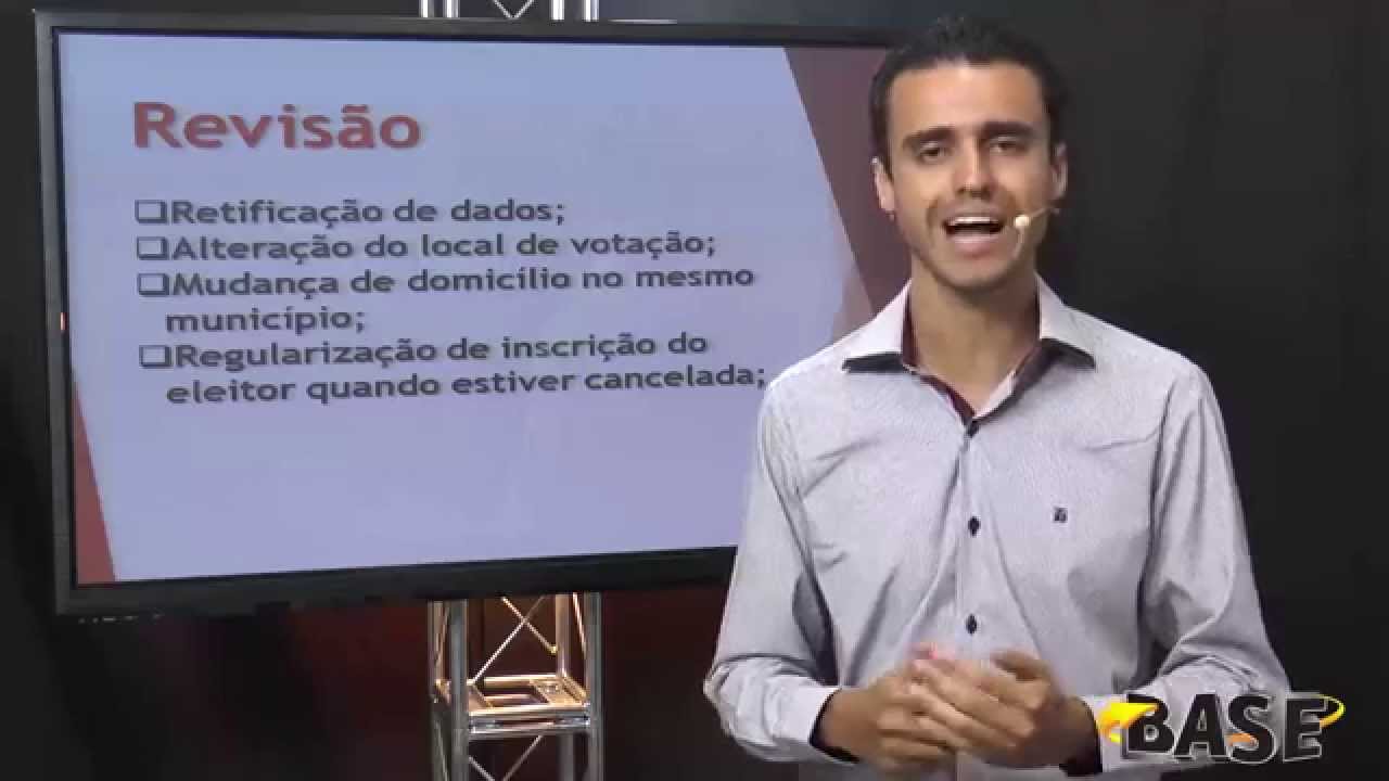 P&iacute;lulas de Direito Eleitoral 1 com Professor Bruno Oliveira