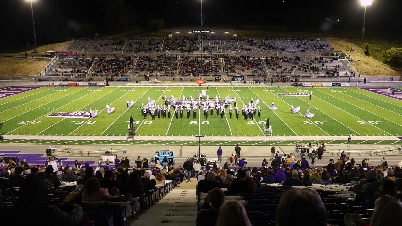 Weber State Marching Band Performs Metallica