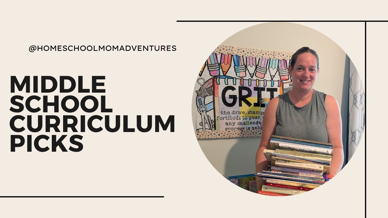 Middle School Homeschool Curriculum Picks 2025 | What We&rsquo;re Using This Year!