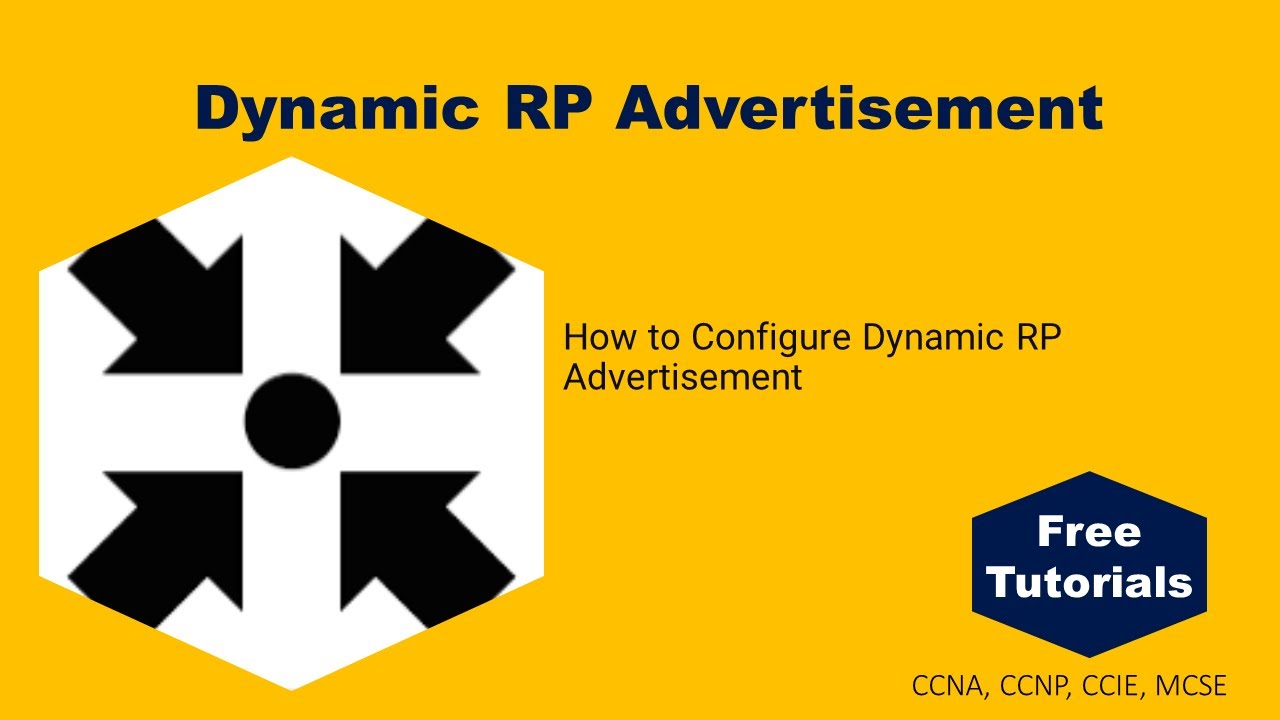 How to Configure Dynamic RP Advertisement