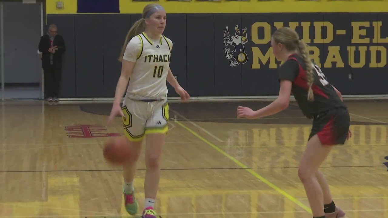 Highlights: Ithaca, Ovid-Elsie girls basketball advance in district tournament