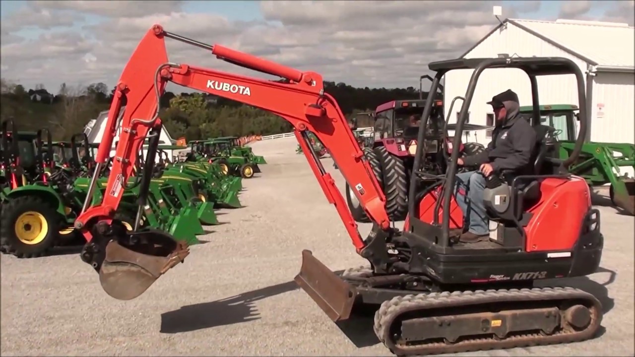 Продается мини-экскаватор Kubota KX71-3 2018 года выпуска!
