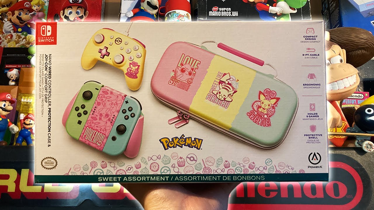 Nintendo Switch Sweet Assortment Pokemon Unboxing