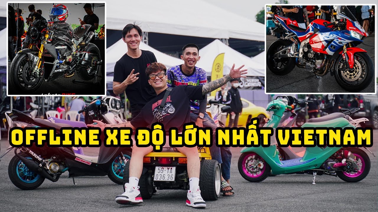 Đại Hội Xe Độ Lớn Nhất Việt Nam|VBSM Party|Ducati V4 Taboo Shop Nẹt Redline Cháy Pô