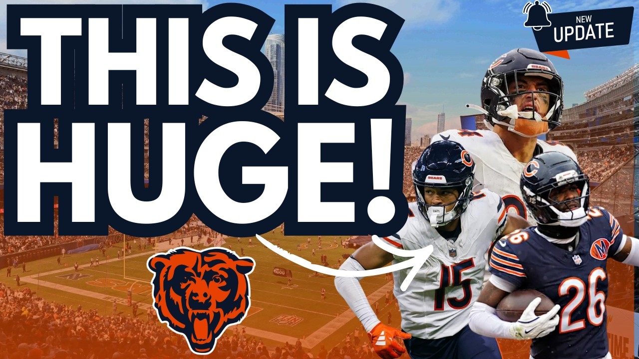 Chicago Bears Just Got A FLURRY Of GREAT News!