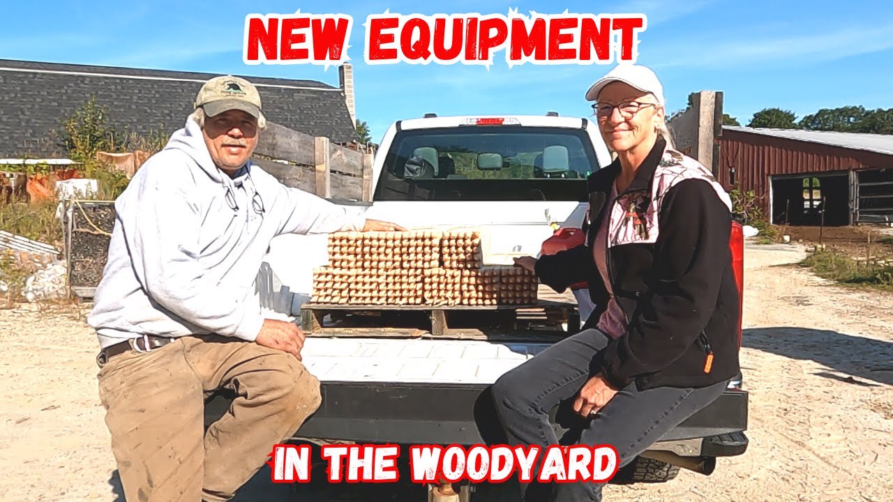 New Equipment in the Woodyard!