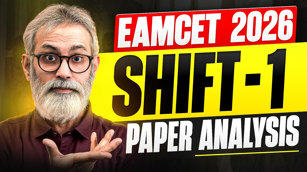 TS EAMCET 2026 Paper Review | Important Topics, Student Reactions & Smart Strategy for Next Shifts