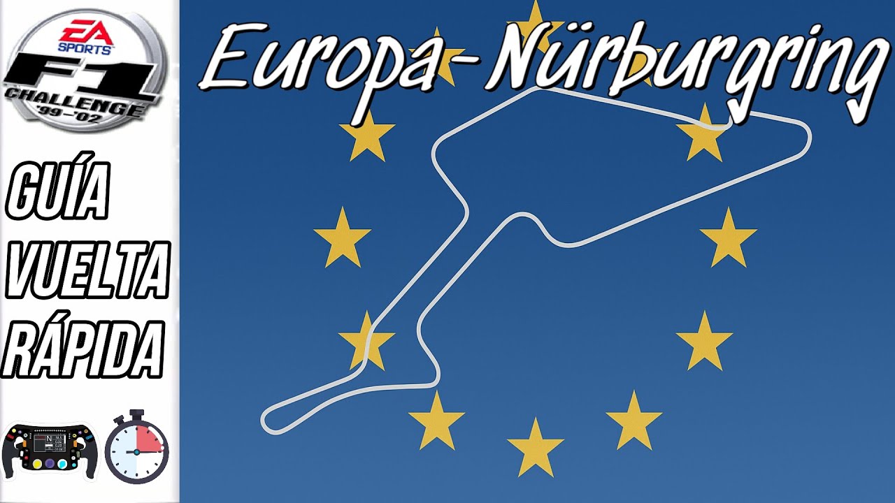 Guía Vuelta Rápida/ F1 Challenge Circuito de Nurburgring (2000)/ Tips manejo y reglaje