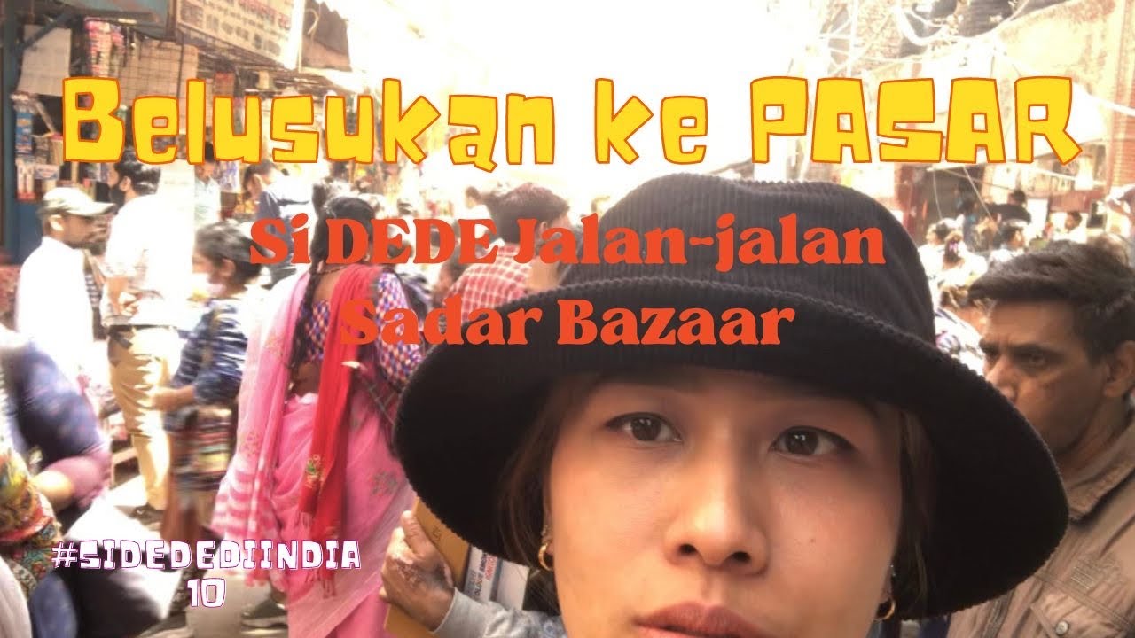 Ke Pasar di India di hari Minggu ! Ramai enggak tuh ? #sidedediindia #indonesiaindia #intercultural