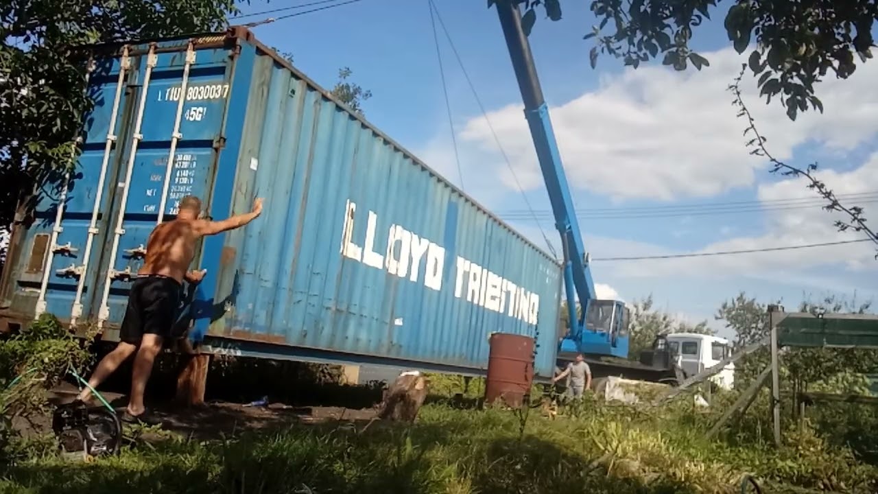 Постановка контейнера часть 2.