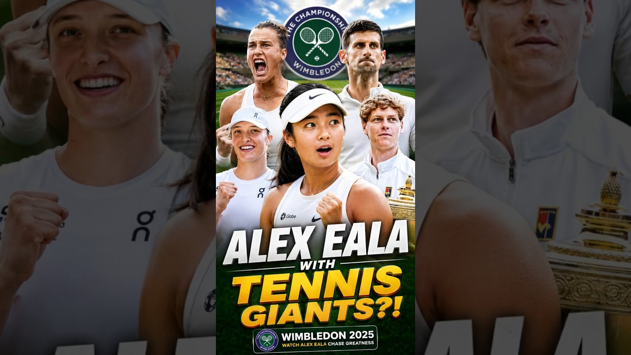 ALEX EALA FEATURED IN WIMBLEDON 2026 PROMOTION?! 😱🇵🇭 | Tennis World Takes Notice #alexeala #wta
