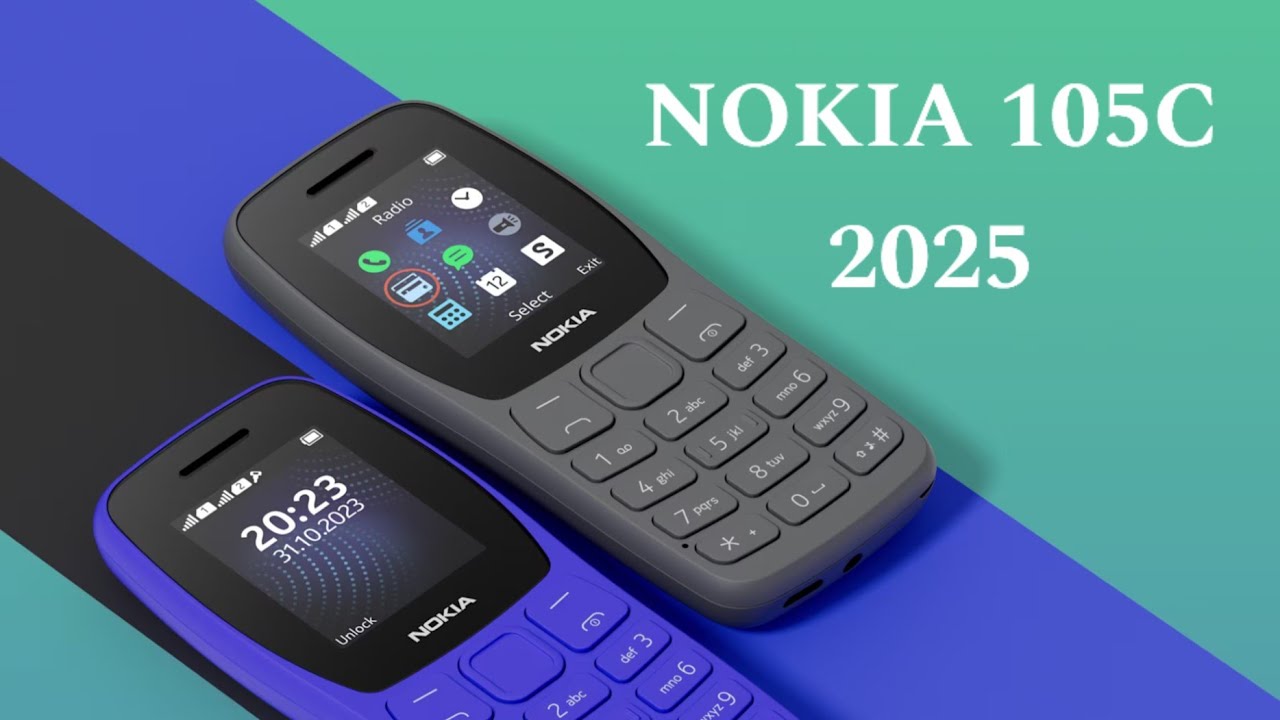 Nokia 105 Classic 2025 | modern design