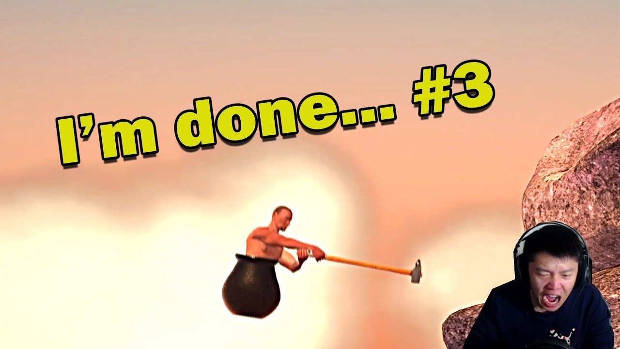GETTING OVER IT #3 | LET'S PLAY IN RAGE | I'M DONE....
