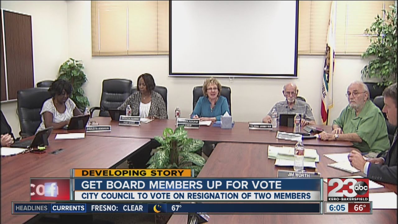 City council to vote on the resignation of two GET board members