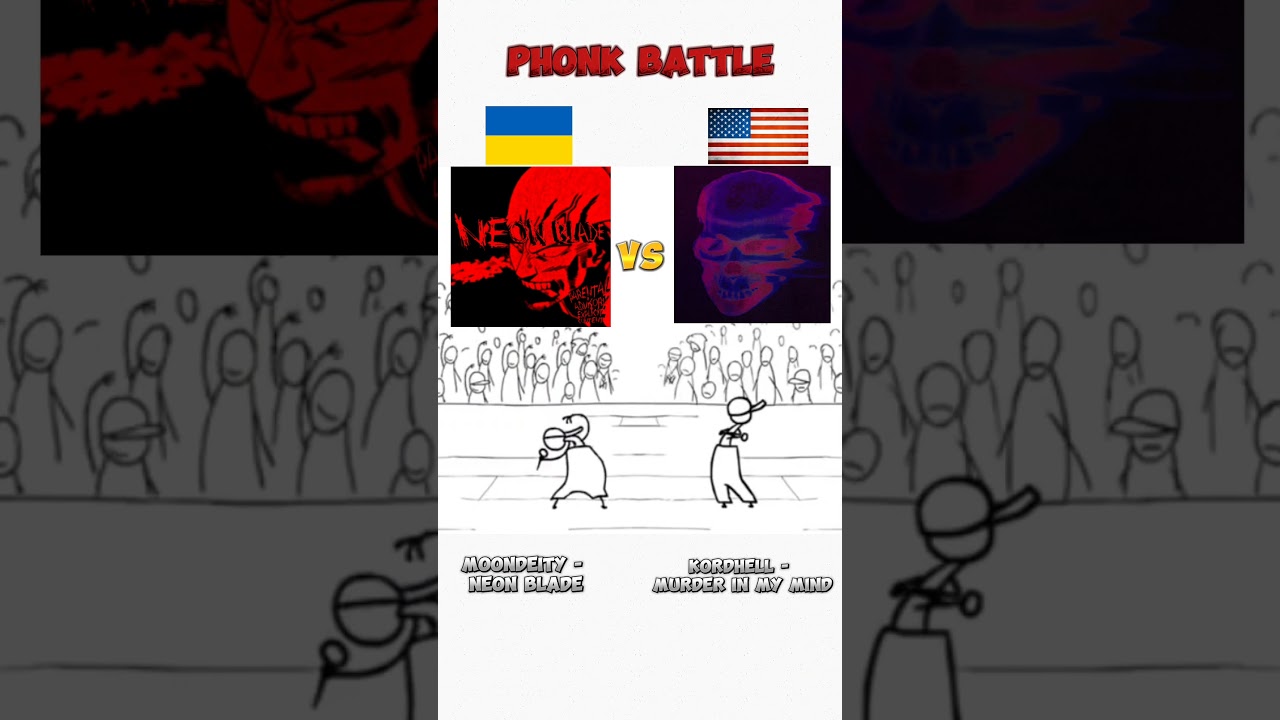 PHONK BATTLE | Neon Blade vs Murder in My Mind #phonk