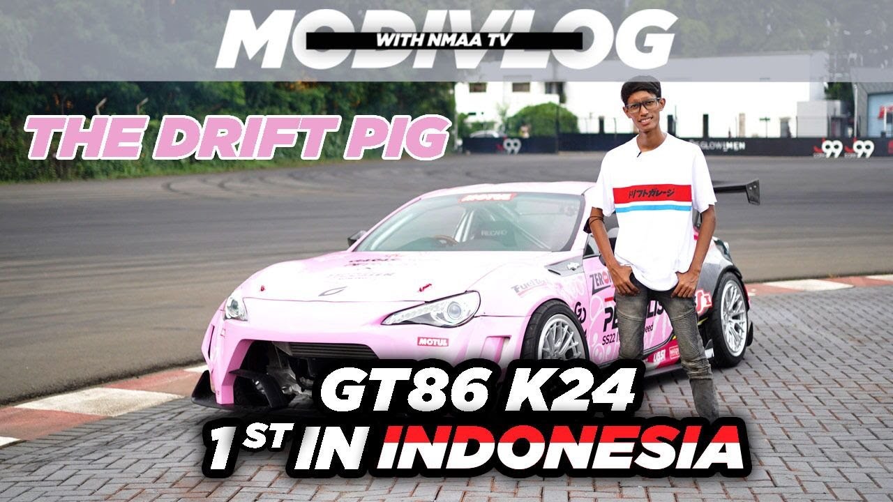 REVEAL! Drifting bareng The Drift Pig Garasi Drift. The First K-Swap GT86 in Indonesia.