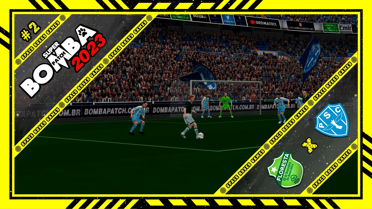 Super Bomba Patch 2023 (PS2) Copa BR C #2 Floresta x Paysandu | Rodada 2