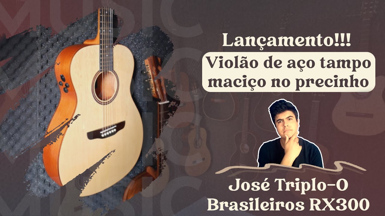 Review Violão Rozini RX300 - Brasileiros José Triplo
