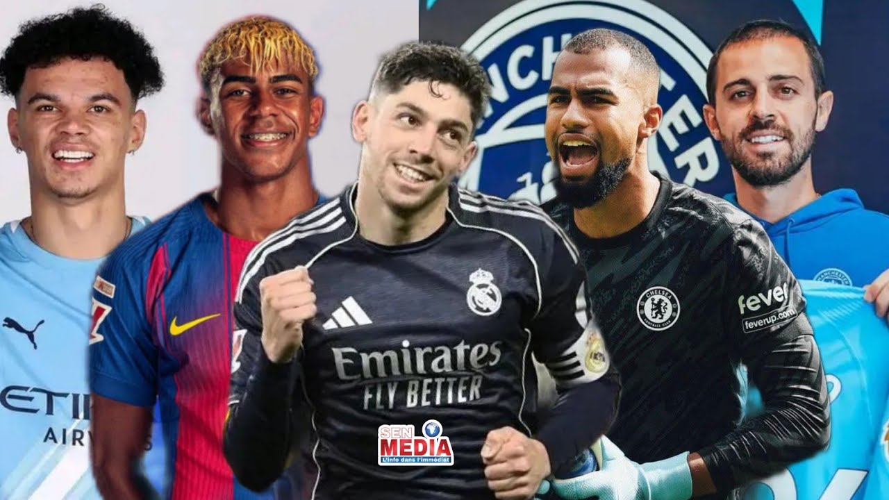 Yamal meilleur dribbleur - O'Reilly meilleur joueur - Jackson - Vinicius - D Rice - PSG - Bernardo 