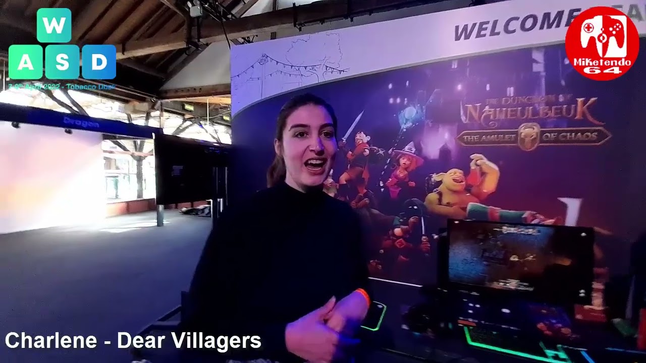W.A.S.D Highlights: M64 Interview with Dear Villagers (Part 1) | The Dungeon of Naheulbeuk