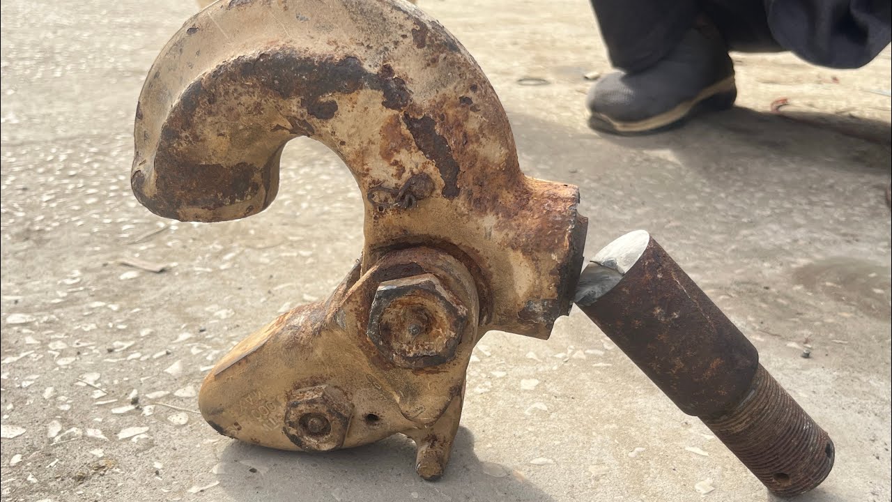 ‘’Impossible to Possible | Broken Load Hook Repaired”