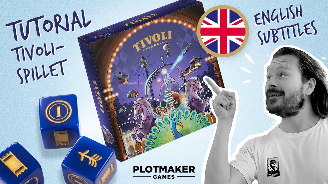 How to play Tivoli - the board game (English subtitles)