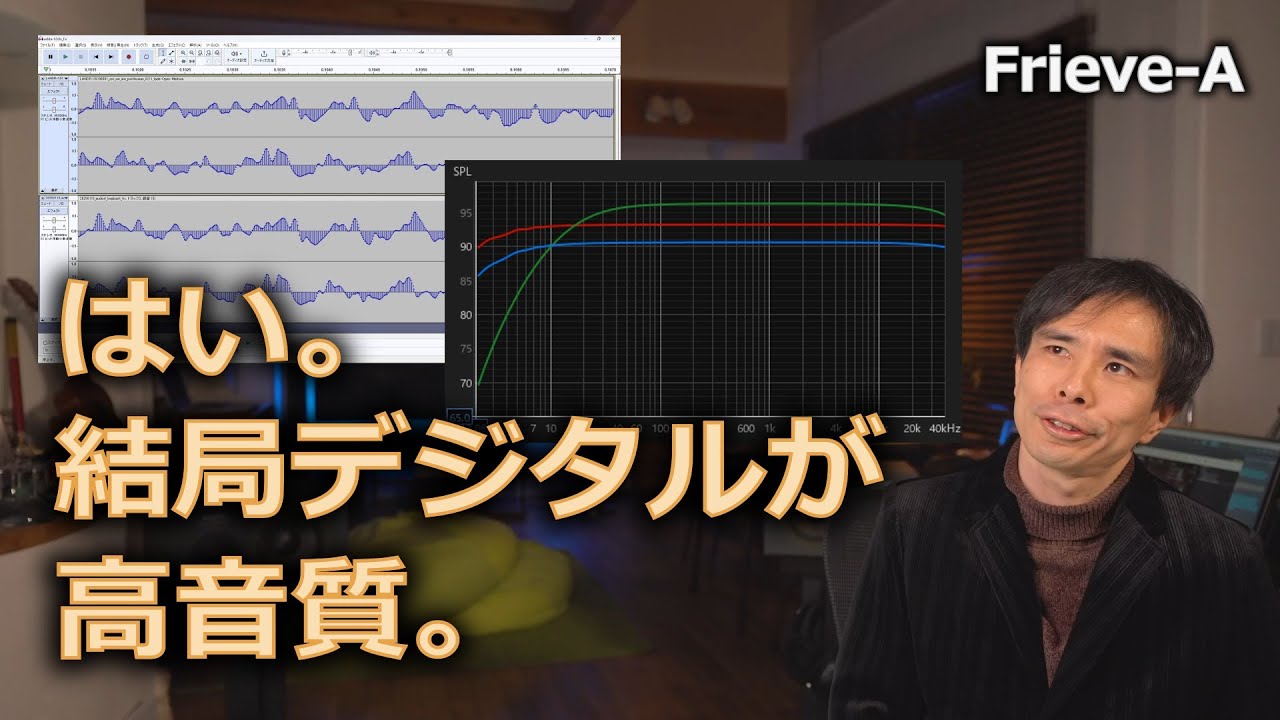 【オーディオ】デジタル録音再生による音質劣化を測定により可視化！【DTM】